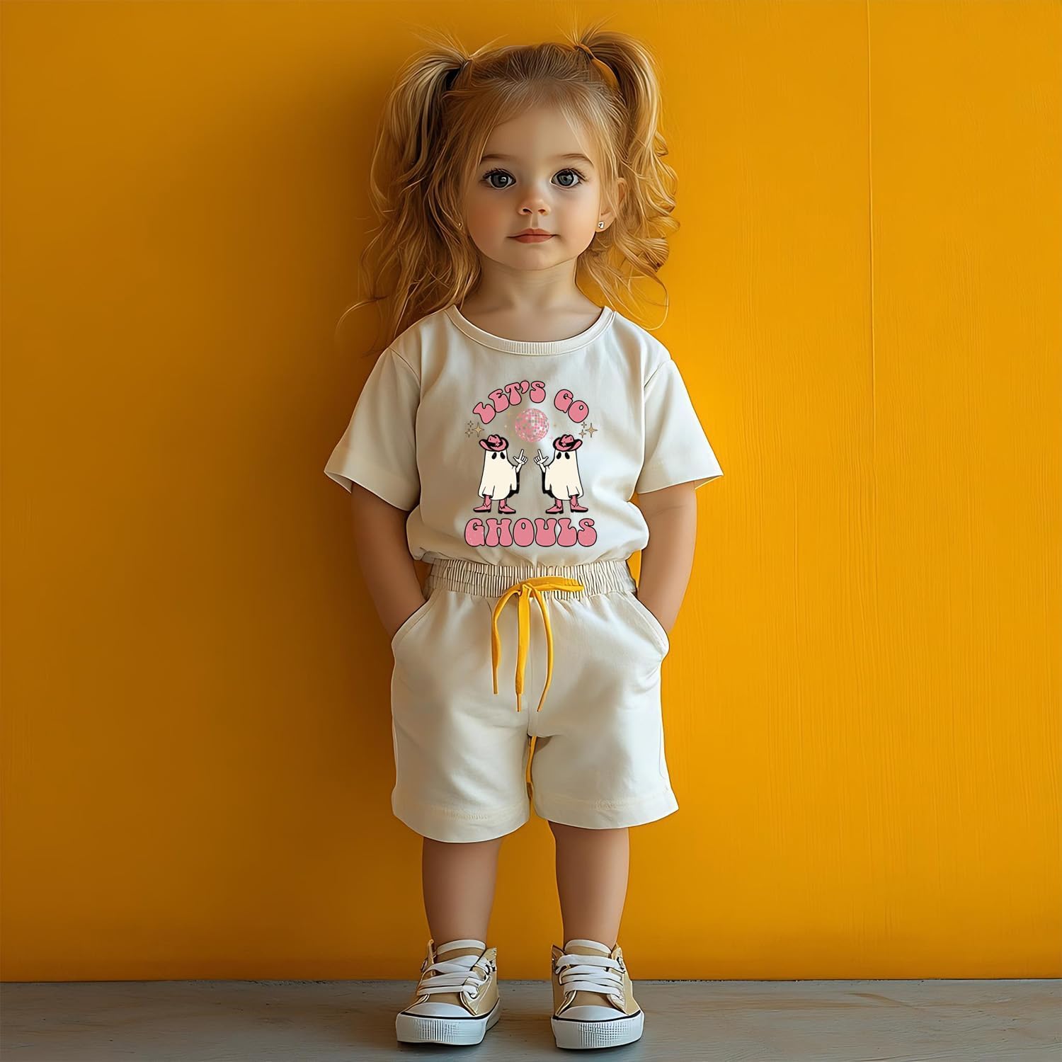 Toddler Halloween Shirts for Boys & Girls - Short Sleeve Tees with Ghouls, Ghosts & Pumpkins Graphics 2-7T - Image 3