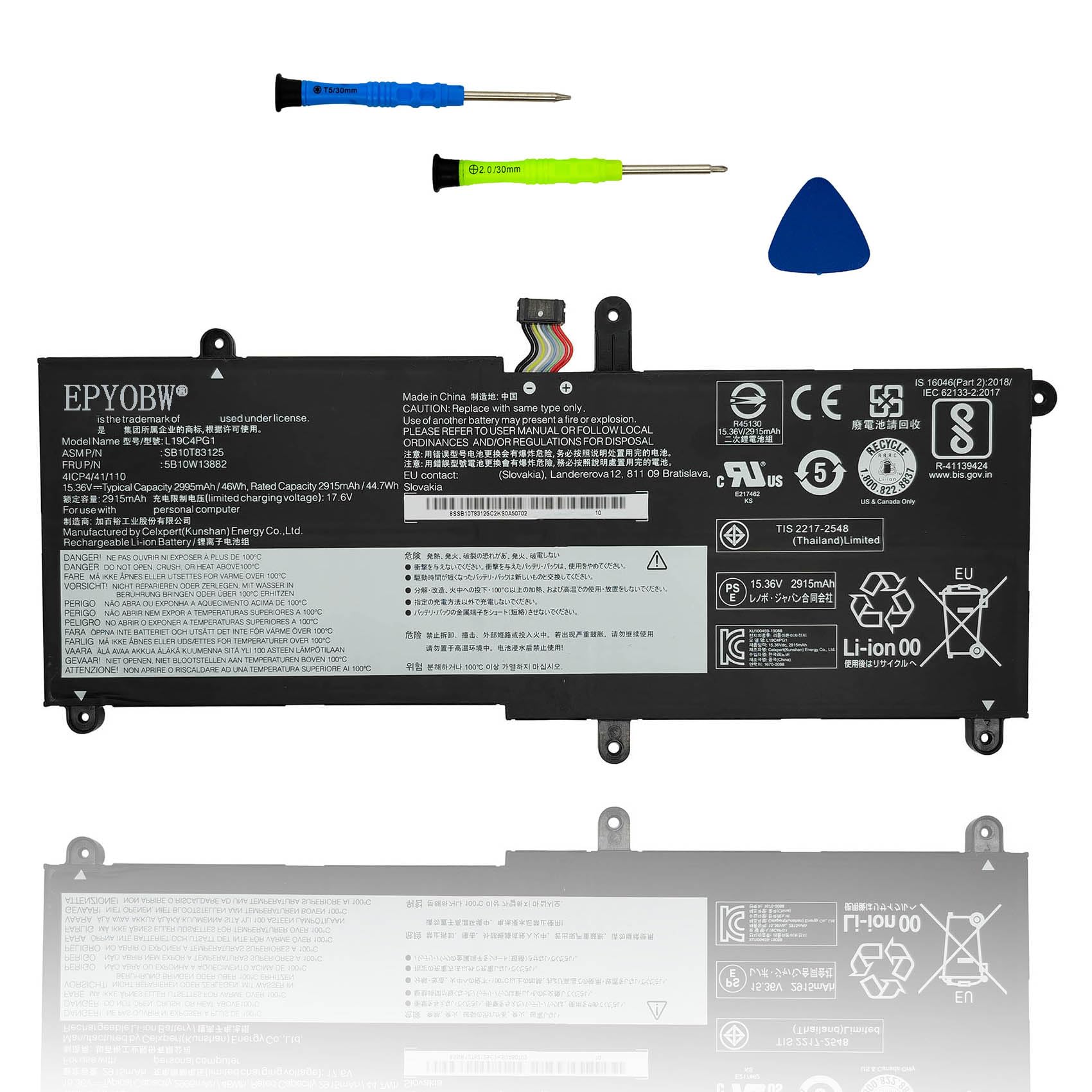 第11世代i7 美品✨バッテリ93% ThinkPadE15Gen2 11th Amazon.com: EPYOBW L19C4PG1 Laptop Battery 46Wh Compatible with
