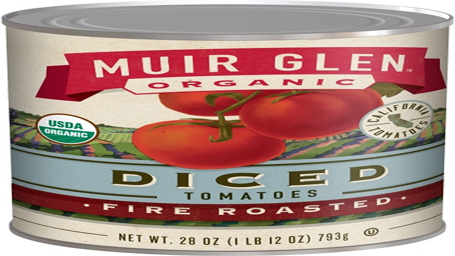 Muir Glen Organic Fire Roasted Diced Tomatoes - 14.5 fl oz