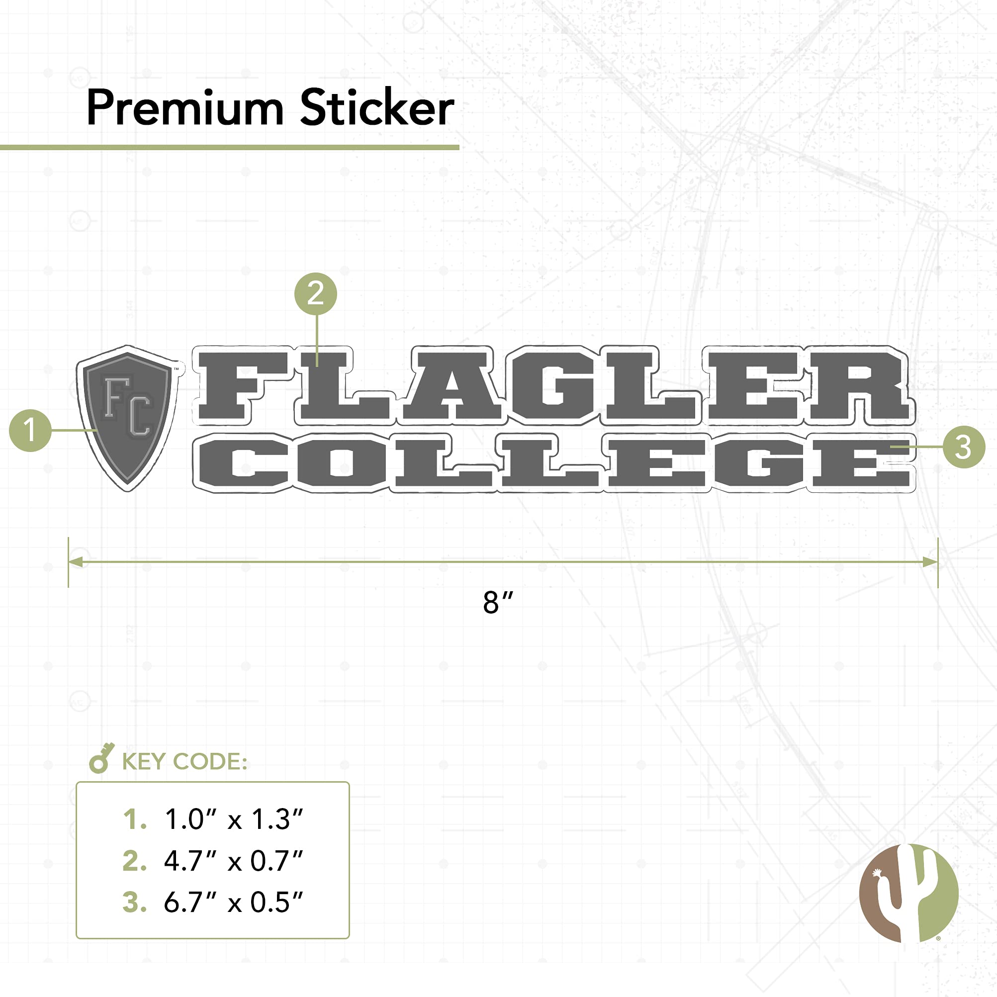 Rice University NCAA Sticker Decal Sheet - Laptop, Car, Water Bottle Decals - View #9