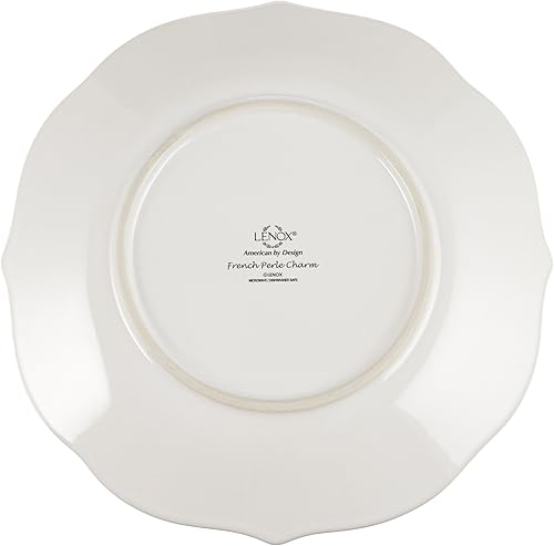 Miniatura 3 de Lenox (4-Piece Francés Perle Encanto Place Setting, Plato decorativo, Blanco