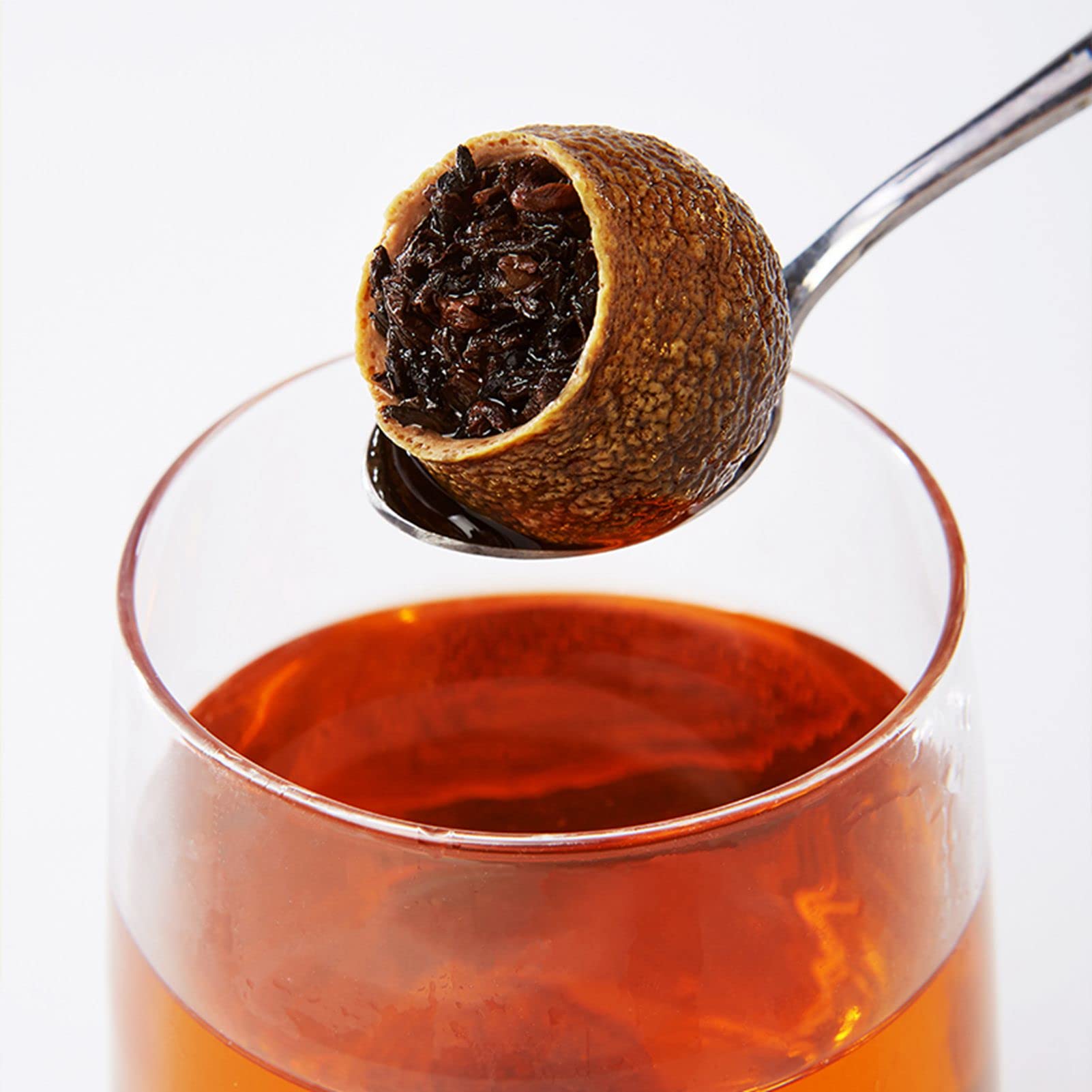 Herbata Puer ze skórką pomarańczy, 65g Herbata Puer ze skórką pomarańczy Chińska herbata Yunnan Pu Erh do codziennego użytku w akademiku biura herbaciarni