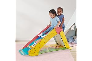 Pop2Play Cocomelon Indoor Cardboard Foldable Slide