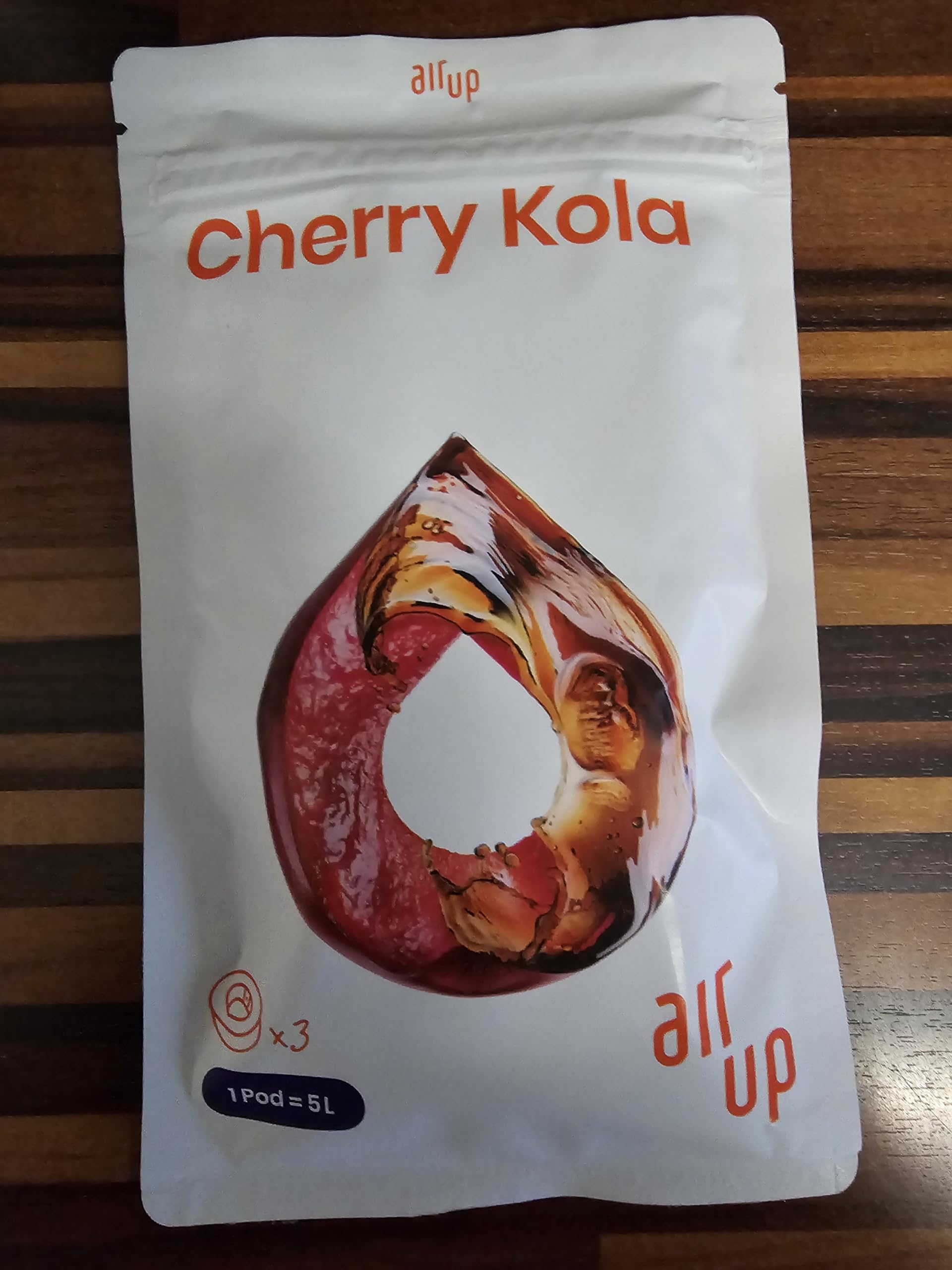 3 x Pod Cherry Kola Original Pod, accessori per borraccia, pastiglie aromatizzate, 0 calorie