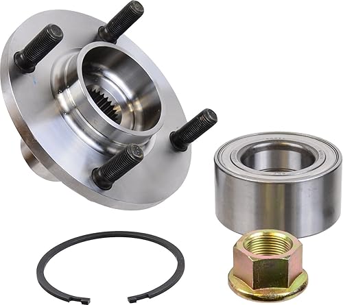 SKF Kit de cojinete de cubo de rueda delantera BR930560K Pieza de repuesto compatible con Nissan 2.5L 2002-2006