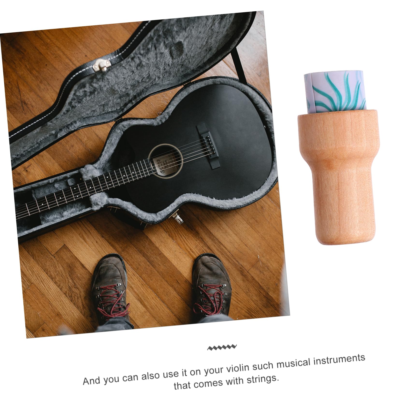 Kisangel Guitar String Cleaning Lubrication Oil Guitar String Wax for Maintenance Enhance Tone Durability Bass Violin Care