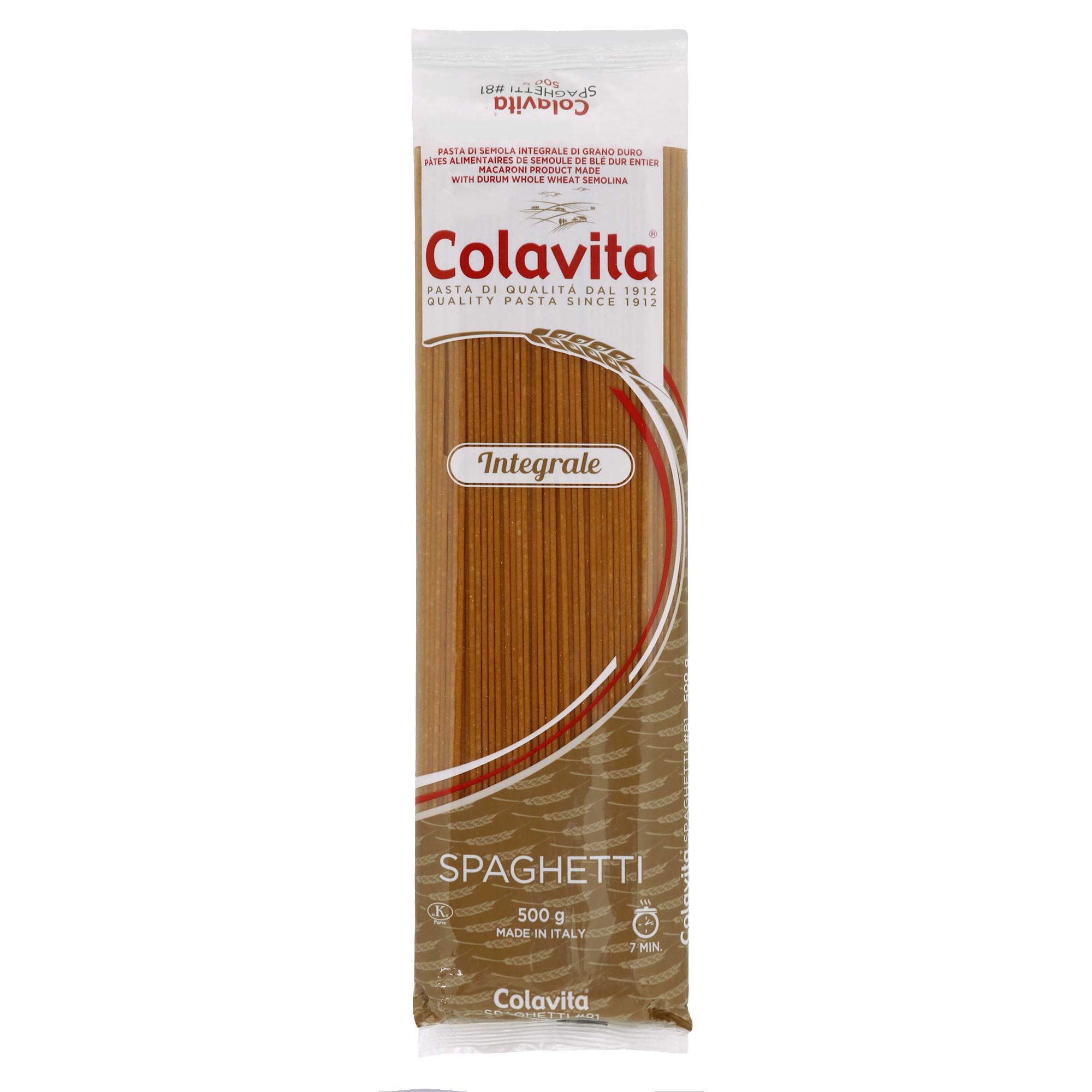 Colavita Whole Wheat Spaghetti Pasta (500g) | Whole Wheat Pasta | Imported from Italy (B00NF8L9K4) Amazon Price History, Amazon Price Tracker