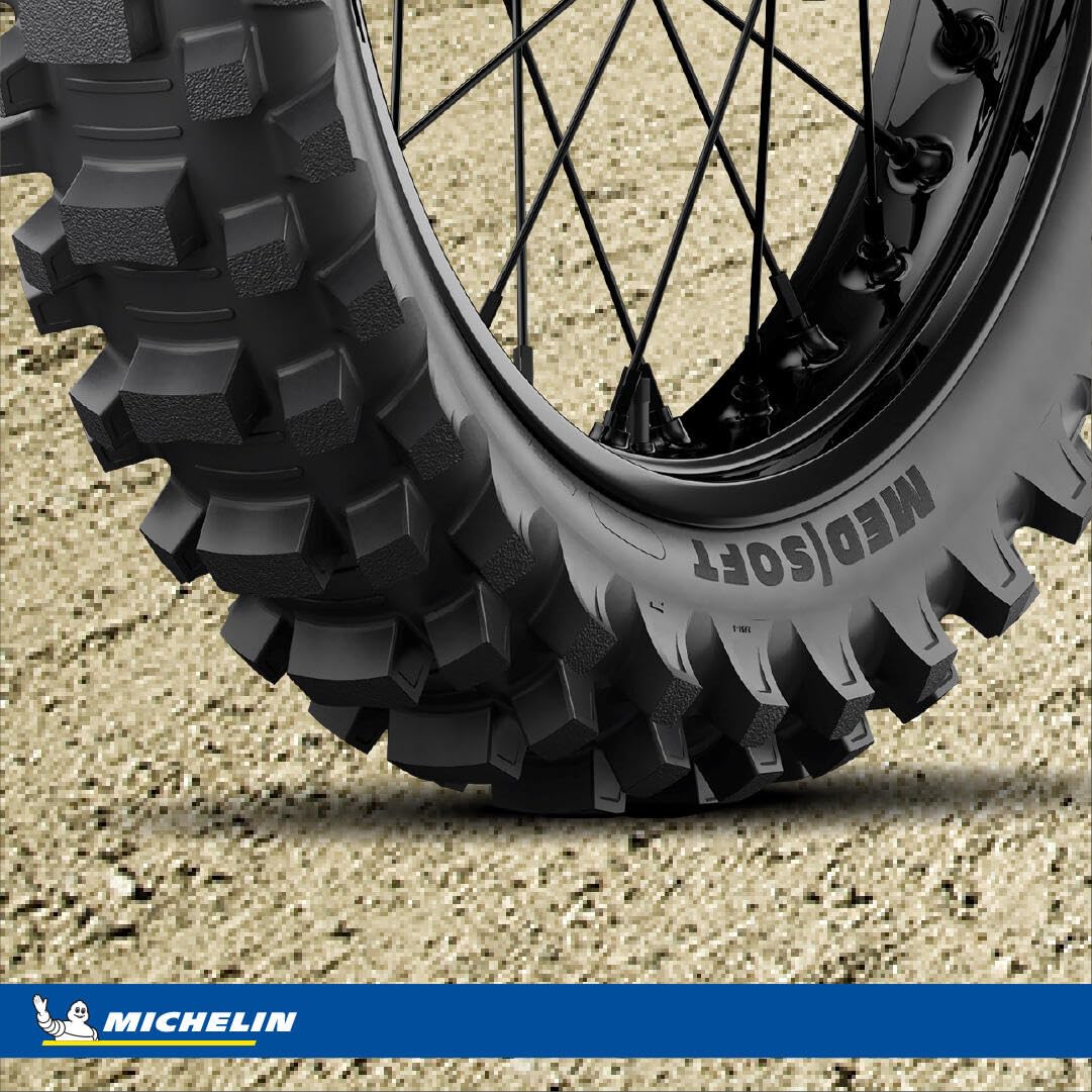 MICHELIN STARCROSS 6 MEDIUM SOFT 120/80-19 63M Rückseite Reifen