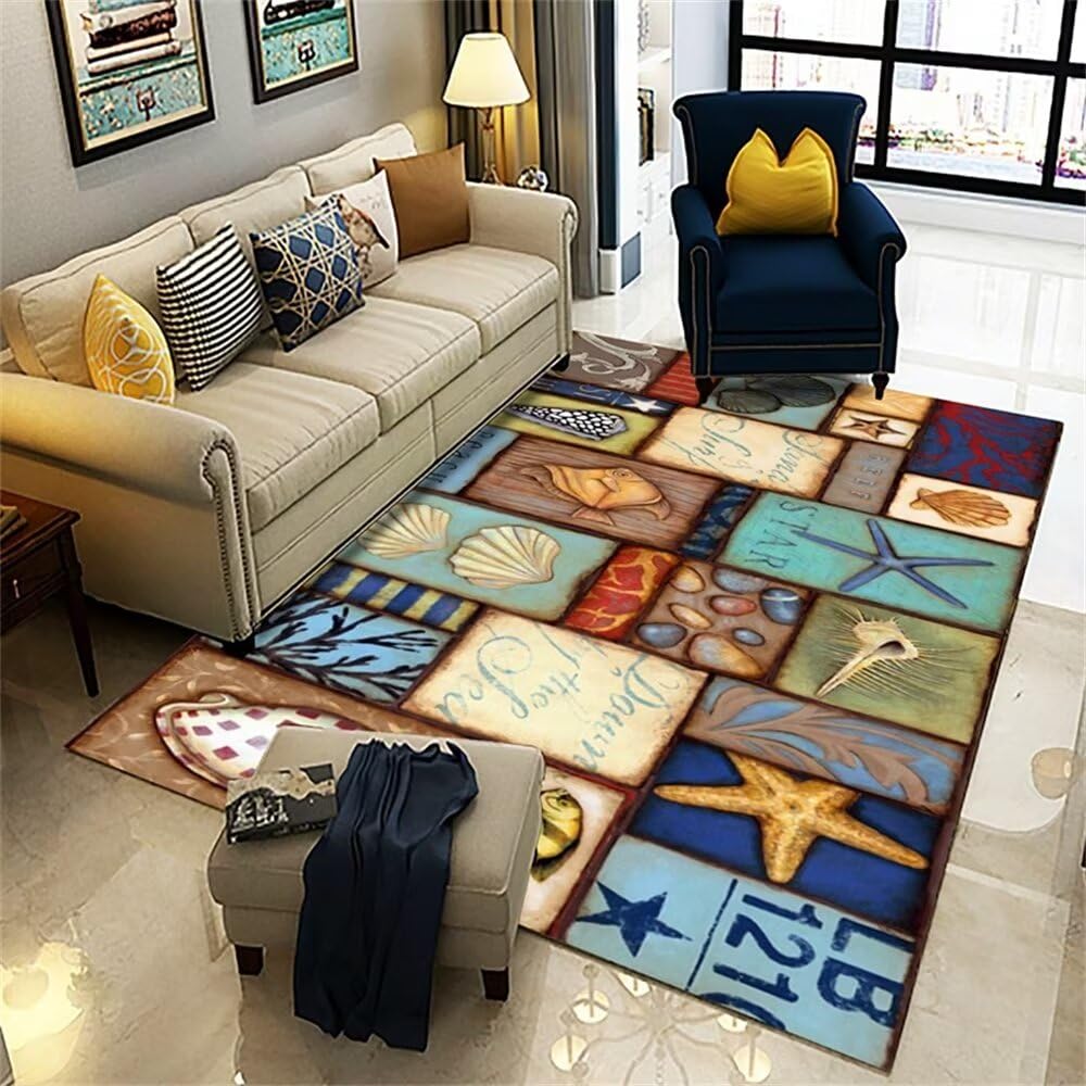 Tapis de chevet de chambre anti-bruit et anti-humidité 140x200 pour un sol de balcon sec