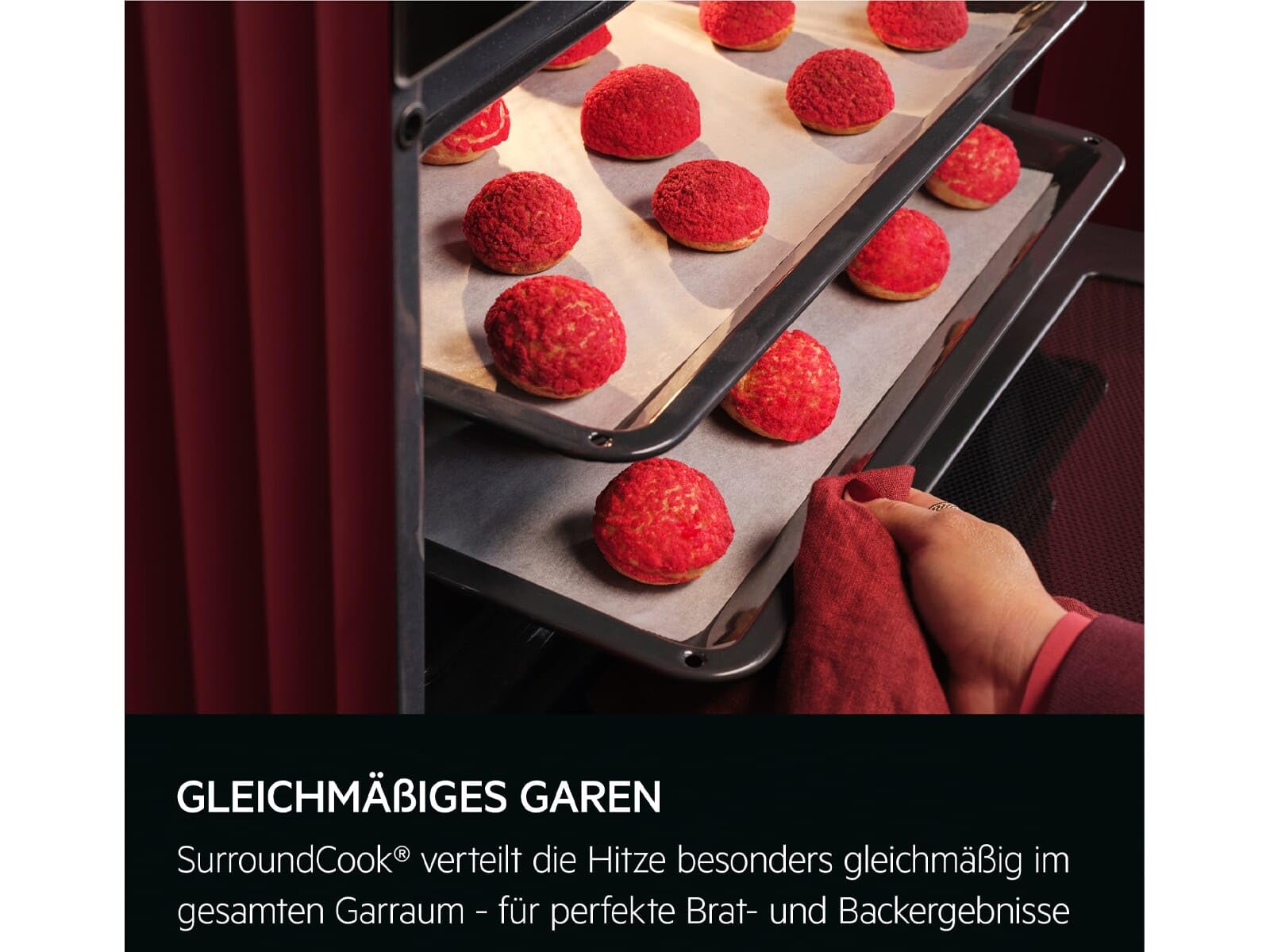 AEG NKO5N40K Kompaktbackofen mit Mikrowelle Schwarz
