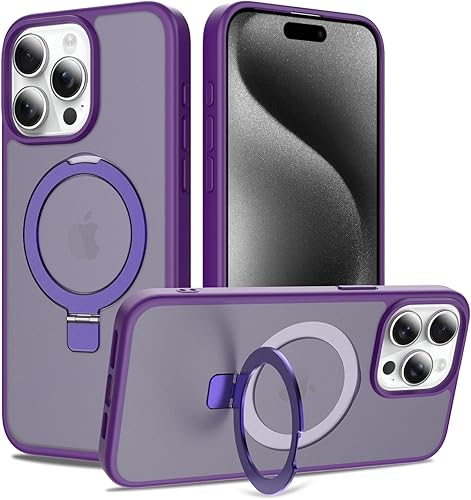 ULXITEYU Magnetic for iPhone 15 Pro Max Case, 6.7", Compatible with MagSafe, Rug