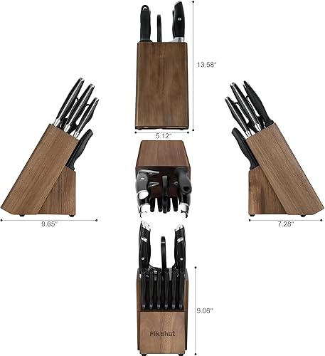 Miniatura 8 de Juego de cuchillos de cocina de acero inoxidable de alto carbono, hoja afilada resistente a la corrosión, cuchillo de chef profesional para cocina