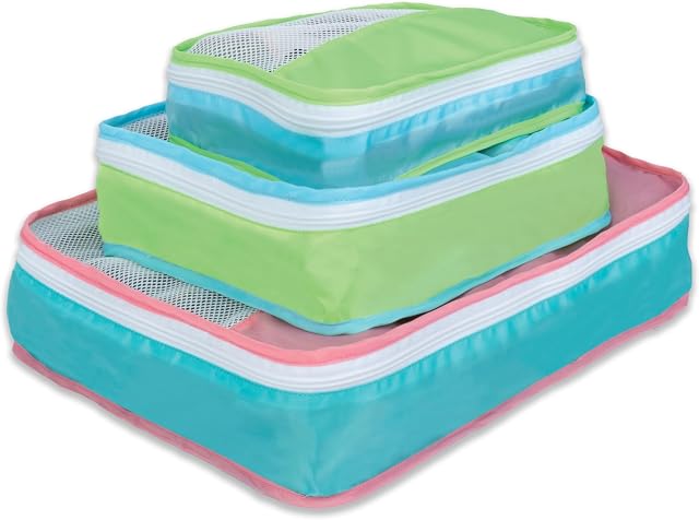 Maple Leaf Travel Kids Packing Cubes - Set of 3