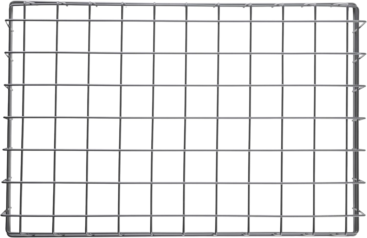 G.E.T. WB-1814-MG Urban Renewal 17.75" x 11.25" Wire Basket, 4" Tall, Metal