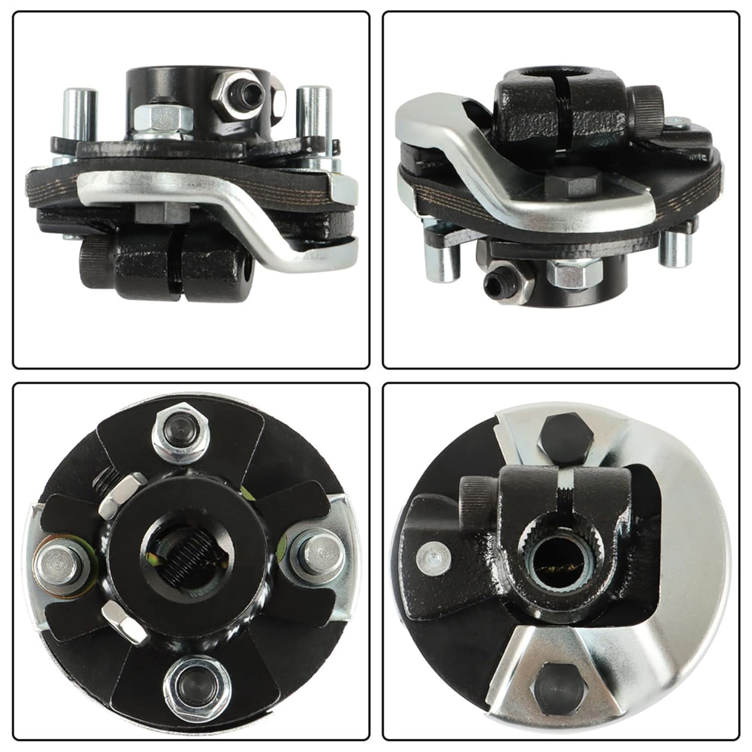 WFLNHB Spline Rag Joint Steering Coupler 3/4 DD x 3/4-36 Replacement for Ford Replacement for GM Manual Box Power