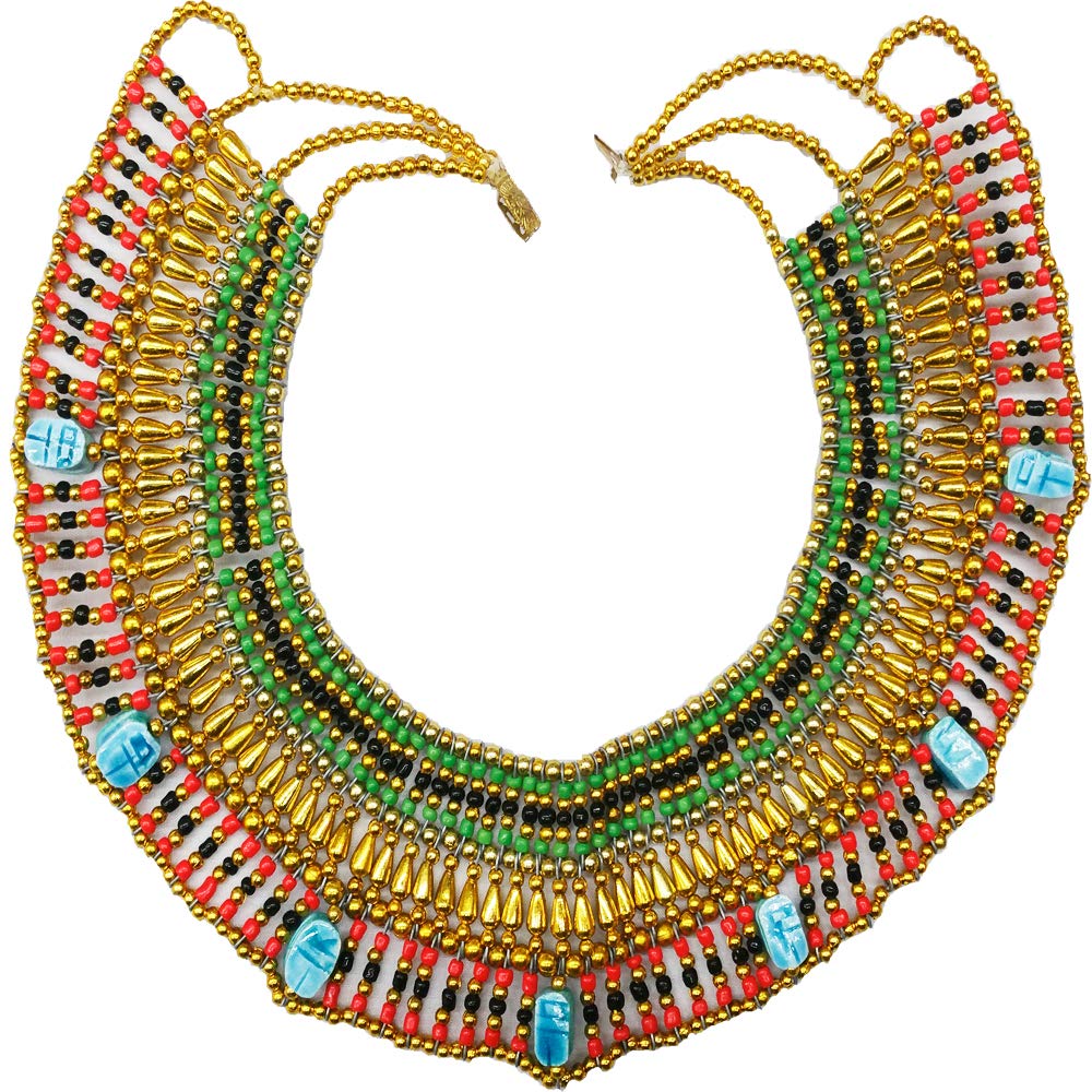 Cleopatra Antike Ägypten Bauchtanz-Halskette, handgefertigt in Ägypten, Maße: 28 cm außen und 14 cm innen, Ref. 9 m