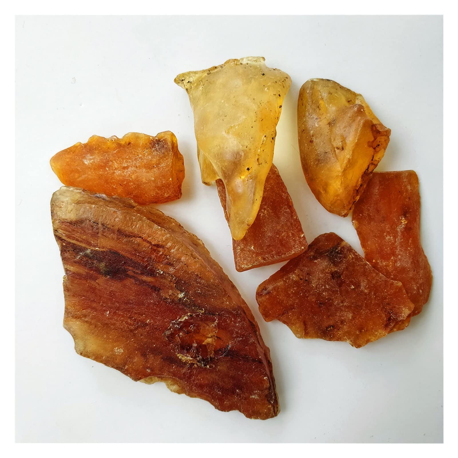 Pierre Brute Brute Résine Naturelle JCAKES Cristal Baltique Spécimen 100g