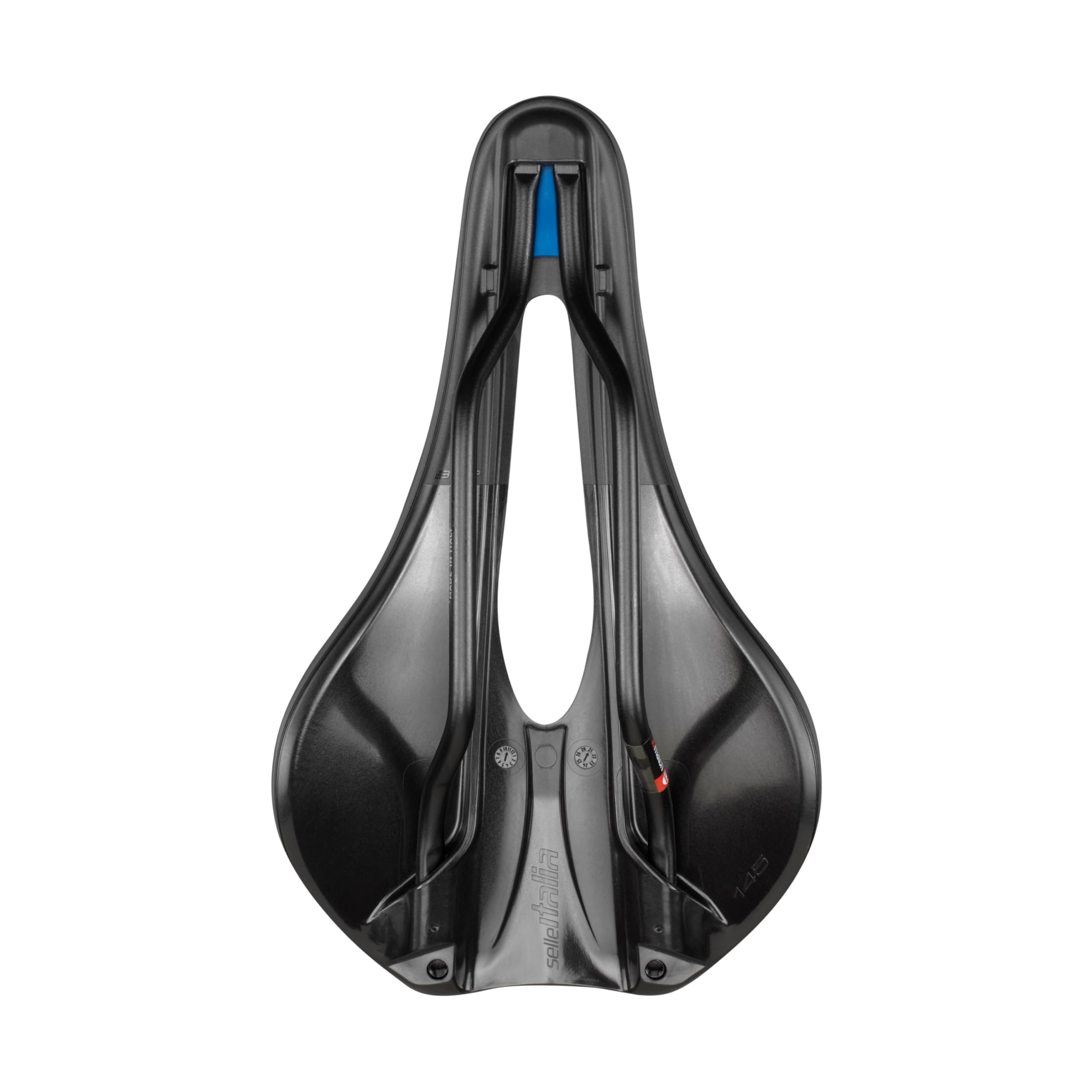 Selle Italia Novus Boost EVO Gravel TM Superflow - Sillín para Bicicleta Gravel, Acolchado Extra, Agujero Superflow