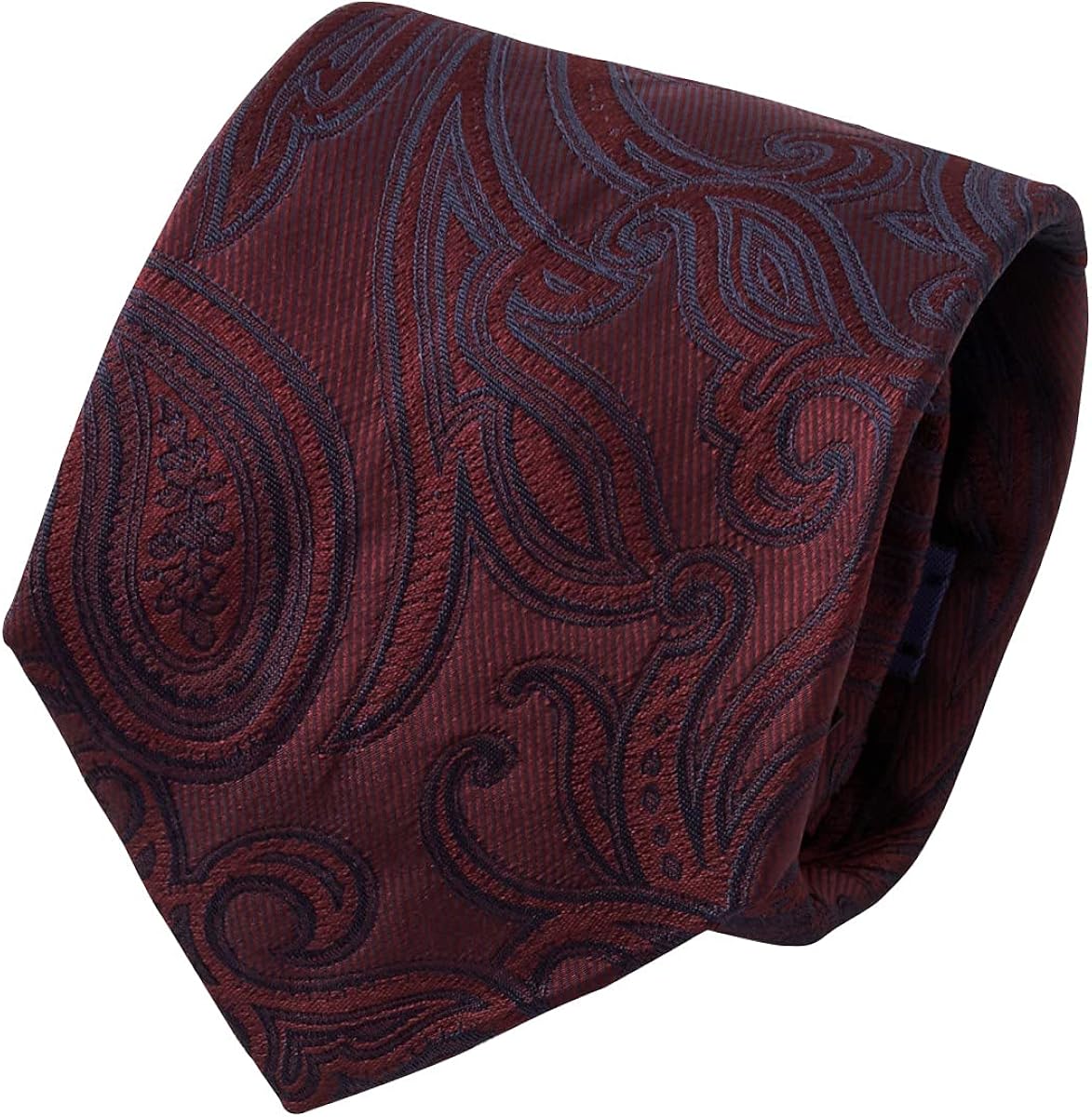 オジエ 限定価格セール Ozie メンズ ネクタイ 絹シルク イタリア製生地 日本製 ビジネス クラシコセタ社 おしゃれ ペイズリー柄 国産