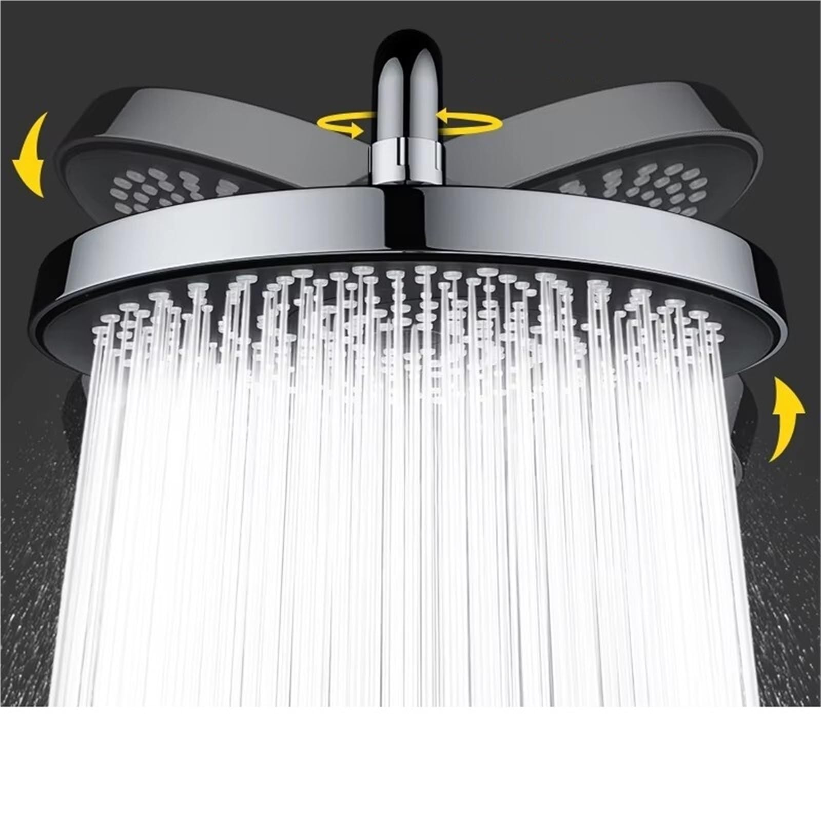 Cabezal de ducha tipo lluvia Presión del cabezal de ducha con ahorro agua y panel grande 275 mm