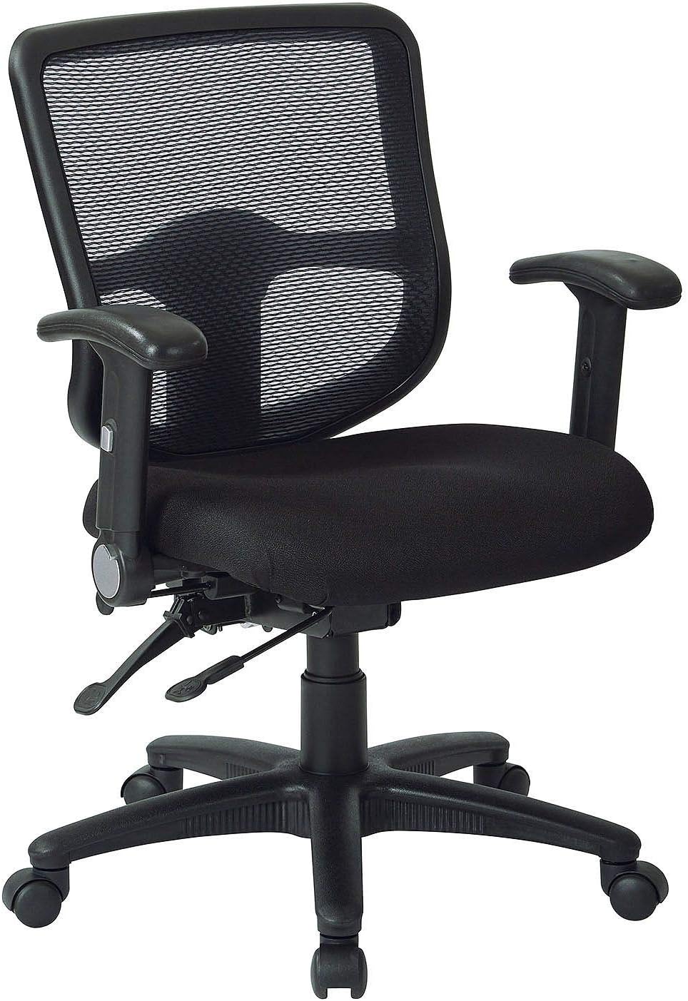 WorkSmart MultiFunction Office Chair, Black Office Products