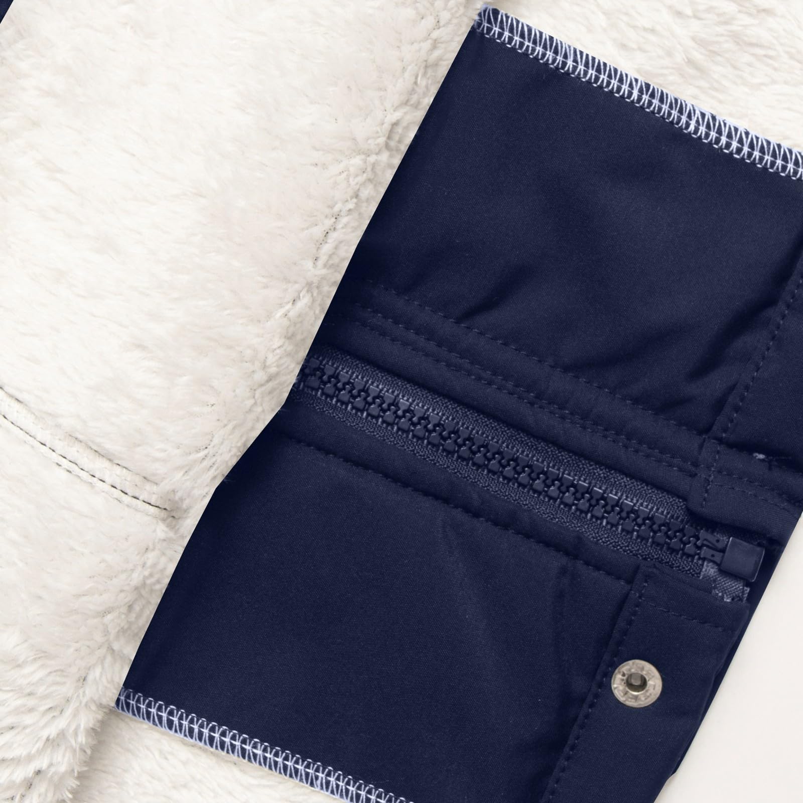 Generisch Damen Regenjacke Wasserdicht Gefüttert Lang Winterjacke Damen Warm mit Kapuze Langer Softshelljacke Damen Innenfutter Dicke Regenmantel Atmungsaktiv Outdoorjacke mit Taschen Wandern Jacke