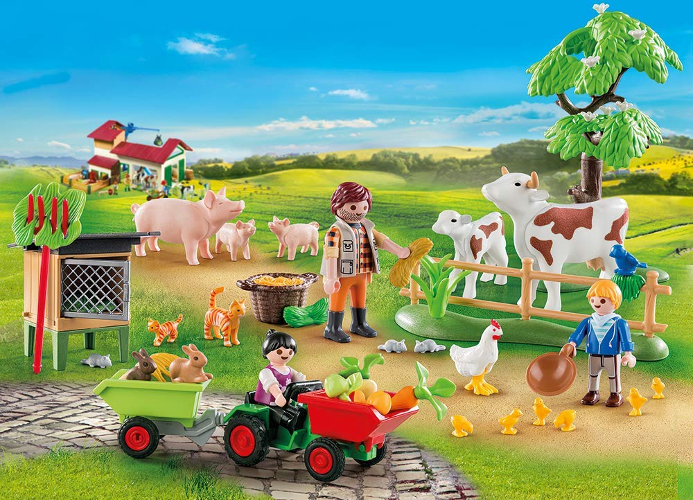 Playmobil Calendrier de l'Avent Animaux de la Ferme