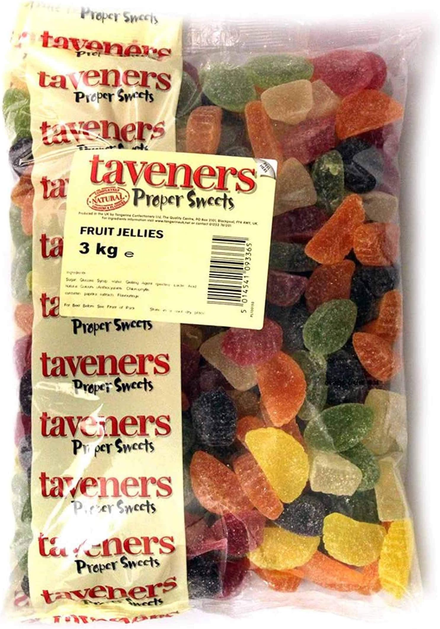 Taveners Fruit Jellies (3kg Bag)