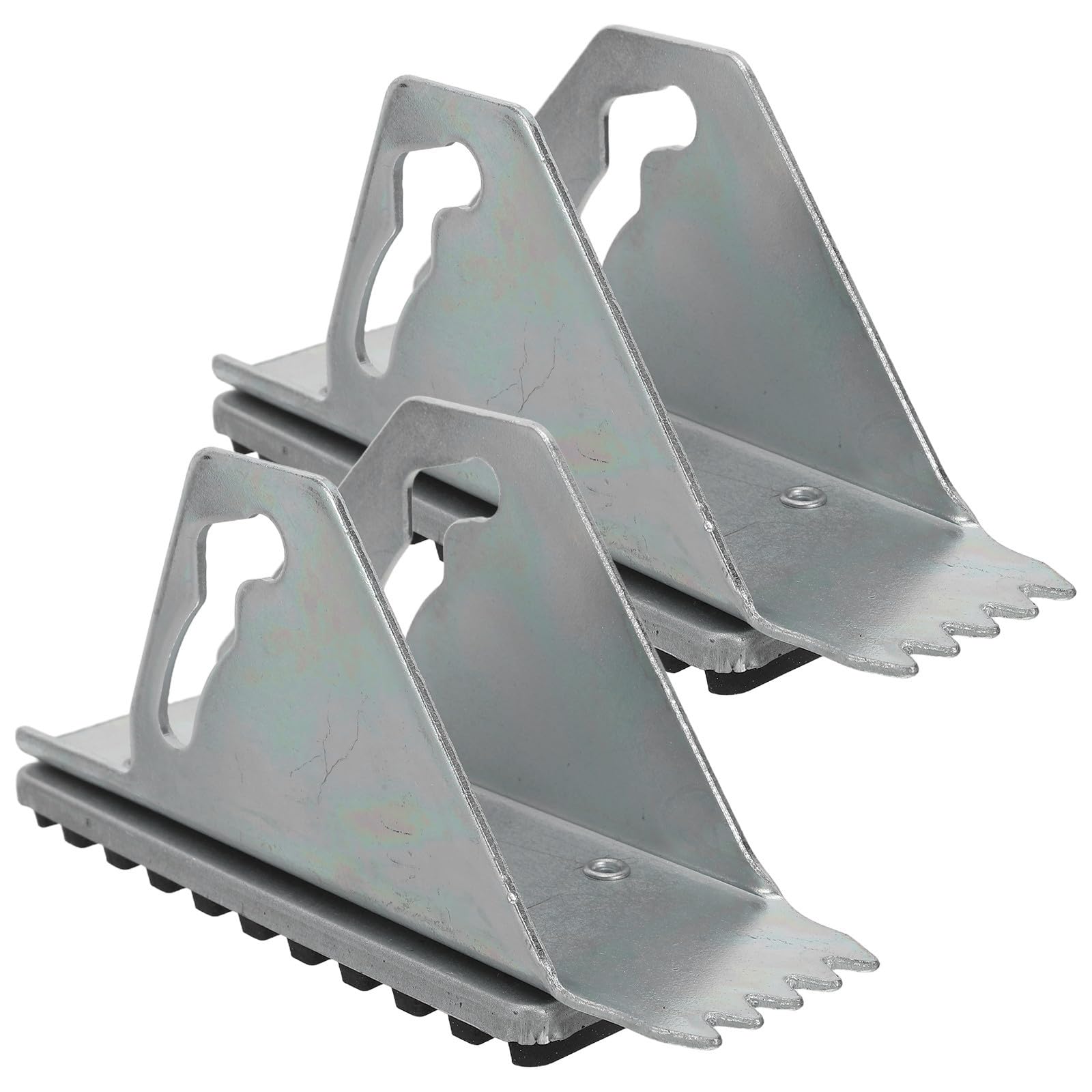 Kit de zapatos antideslizantes Amosfun de goma para repuesto de escaleras