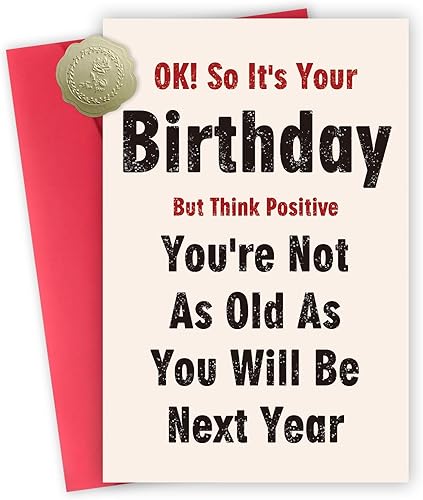 Miniatura 8 de Divertida tarjeta de cumpleaños para hombres y mujeres, regalos de feliz cumpleaños para amigos, idea de decoración de cumpleaños retro para ella,