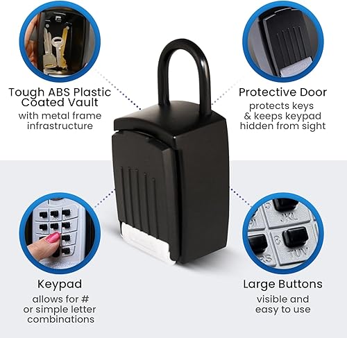 Miniatura 3 de Caja de seguridad con botones KeyGuard SL-501