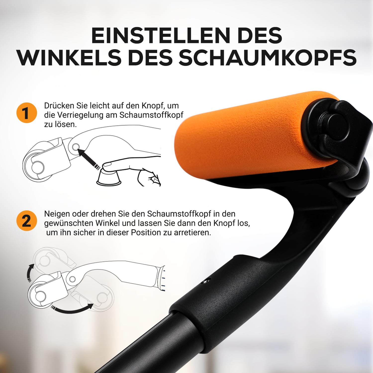 EZPIK Eincremehilfe für Rücken, ausziehbar bis zu 58 cm, gebogener Rückencremer für ältere Menschen und Senioren mit eingeschränkter Mobilität