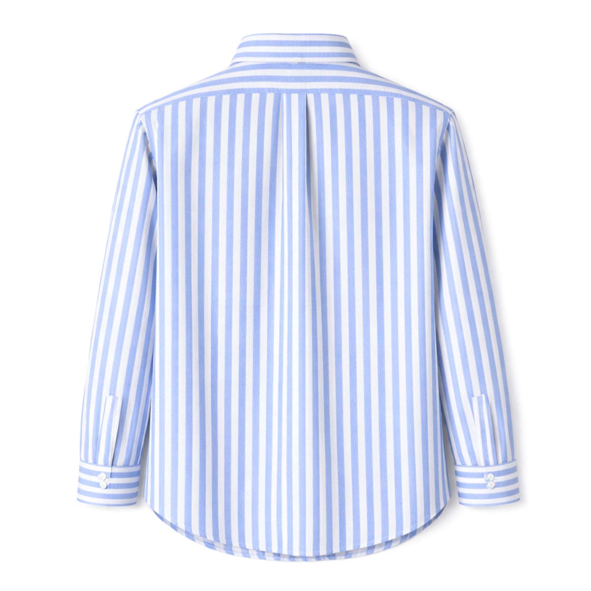 Camisa de Rayas para Hombre, 100% Lino, Manga Larga, Ajuste Regular/Slim Fit, Estilo Casual y Elegante, Transpirable para Verano.