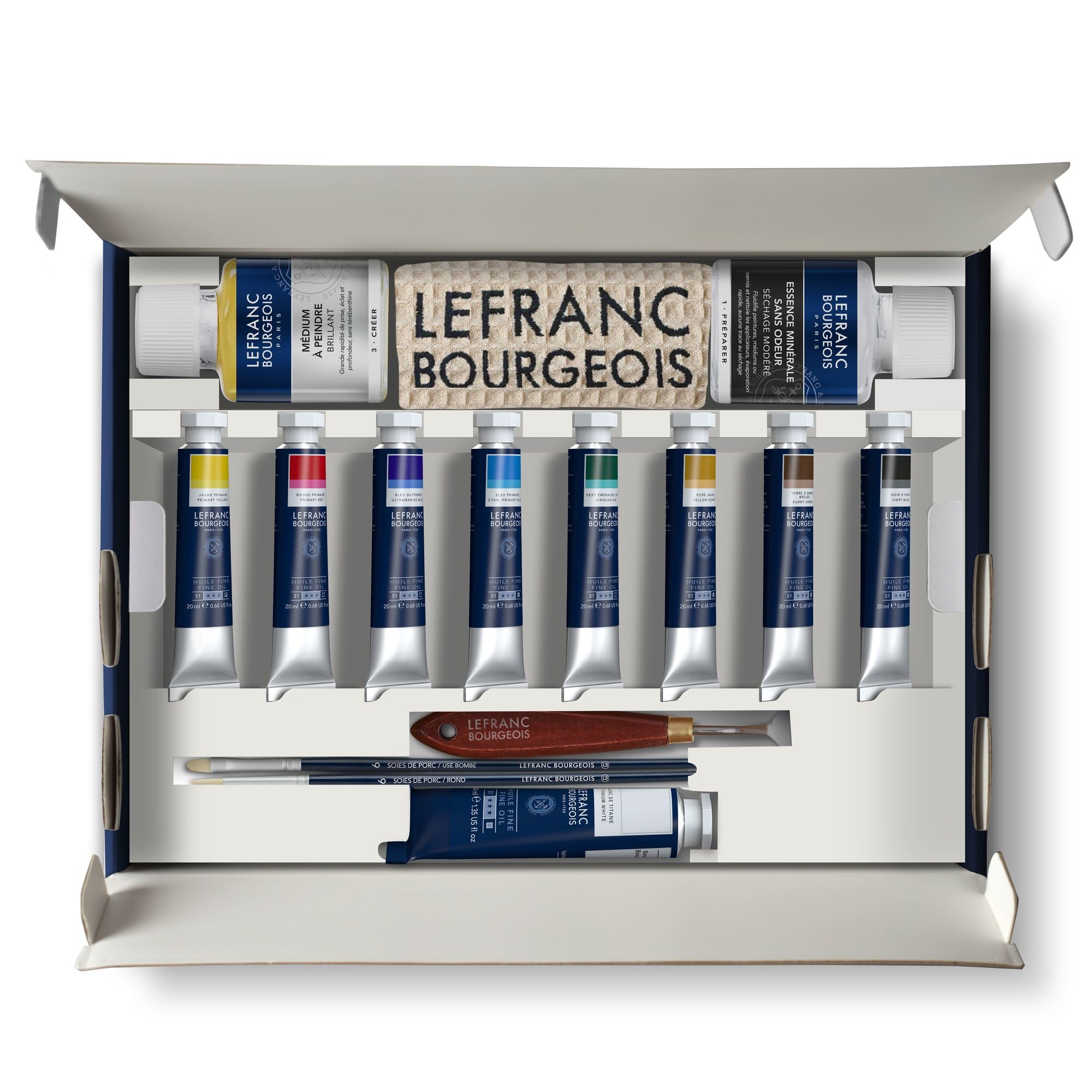 Lefranc Bourgeois Huile Fine Le Kit D'Initiation