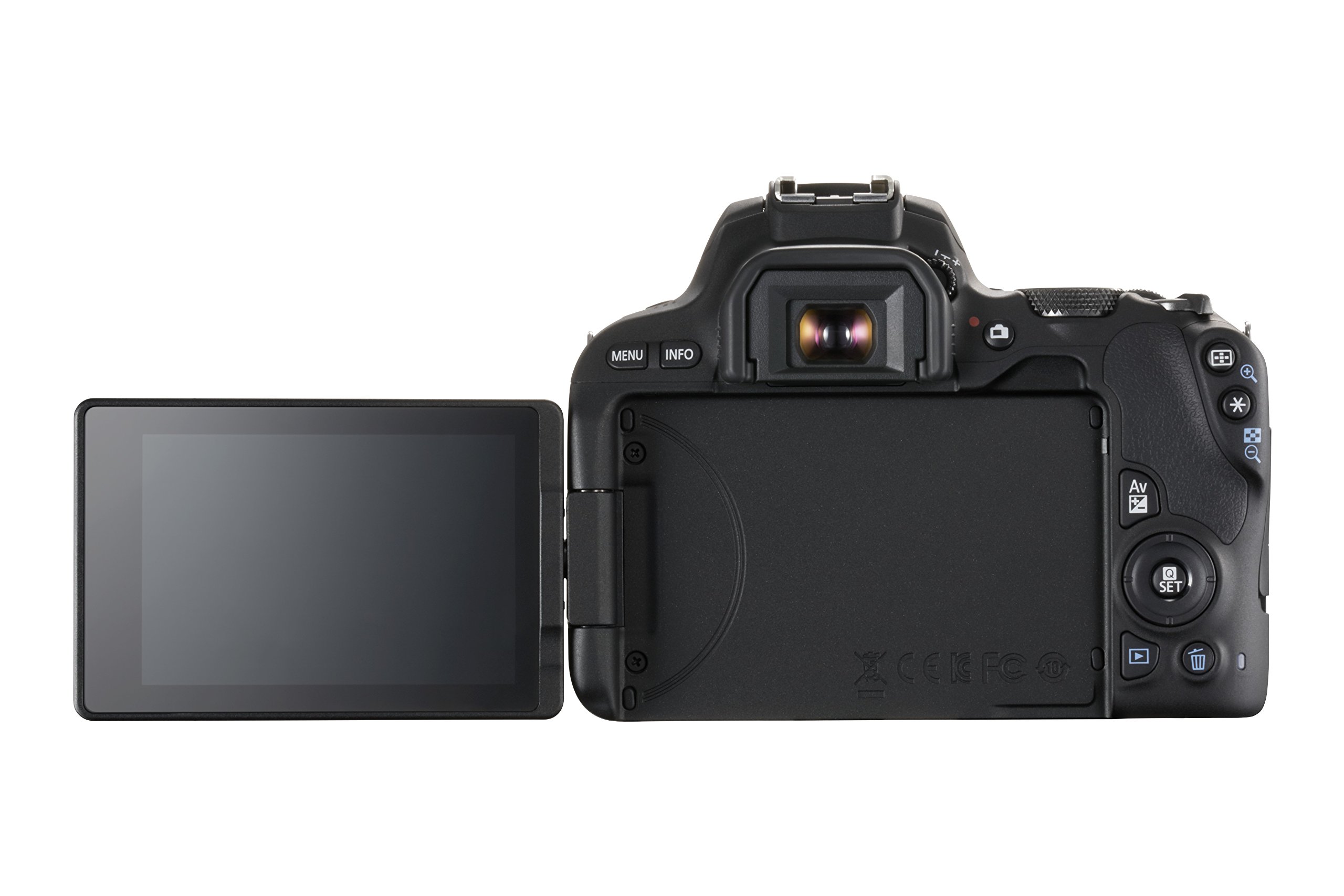 Canon EOS 200D Body Fotocamera Digitale Reflex, Nero