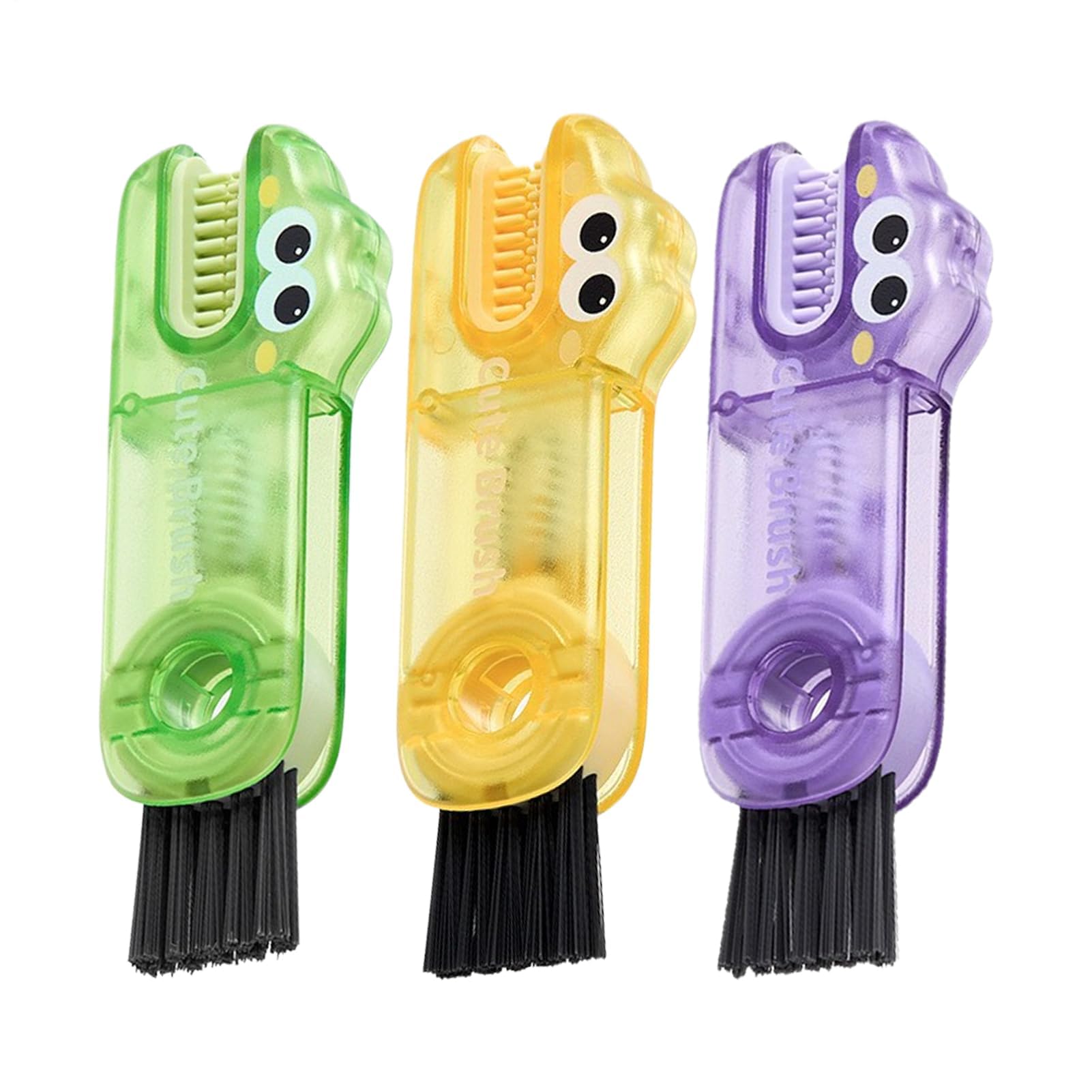 Muiltvoe Bottle Cleaner Brush, Portable Crevice Scrubbing Tool, Multifunctional Cleaning Brush for Bottles, Pots, Sink, Pipe, Dish, Home, Household, Apartment