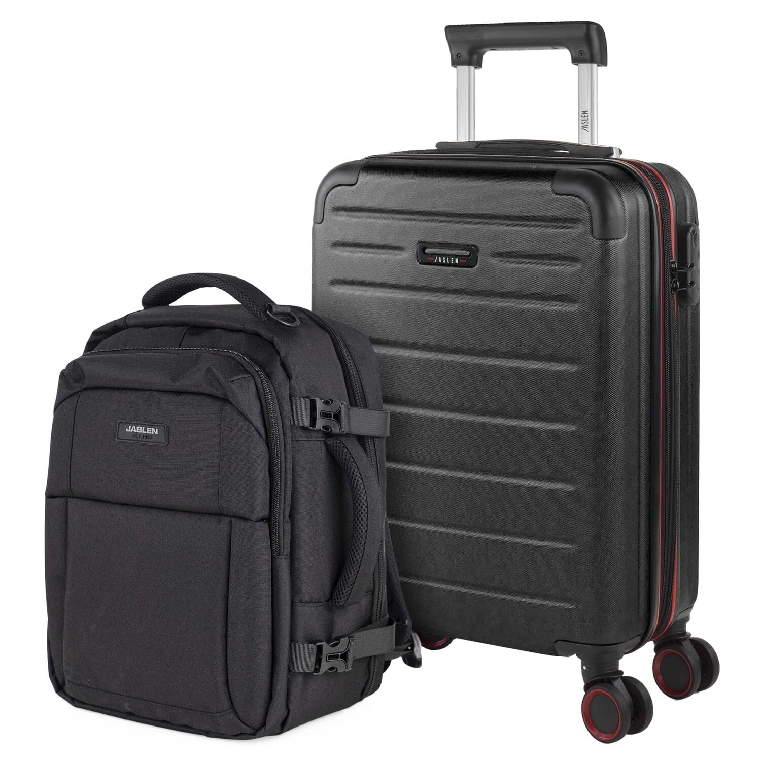 Maleta de cabina 55x40x20 - Maletas De Viaje Cabina Rígidas Trolley Con 4 R