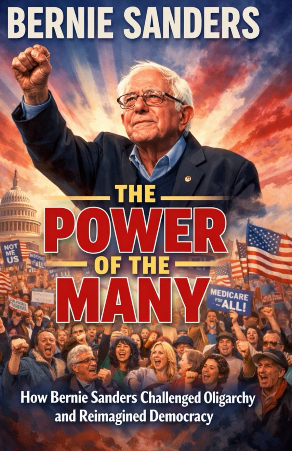 Bernnie sander The Power of the Many: How Bernie Sanders Challenged Oligarchy and Reimagined Democracy