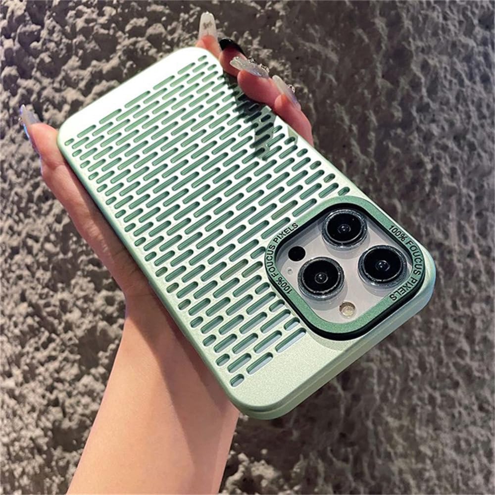 Étui de dissipation thermique iPhone 15 Plus coque respirante