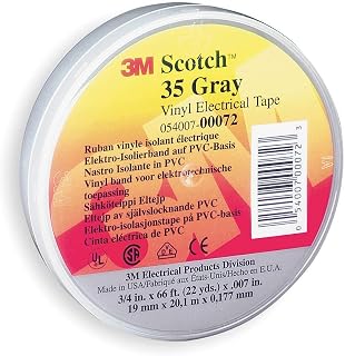 Electrical Tape, 7 mil, 3/4" x 66 ft., Gray