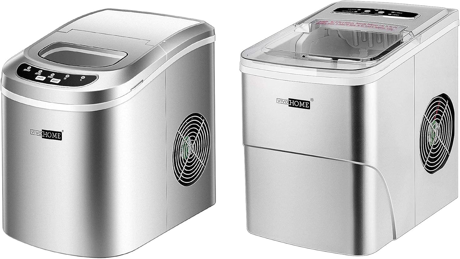 VIVOHOME Electric Portable Compact Countertop Automatic Ice