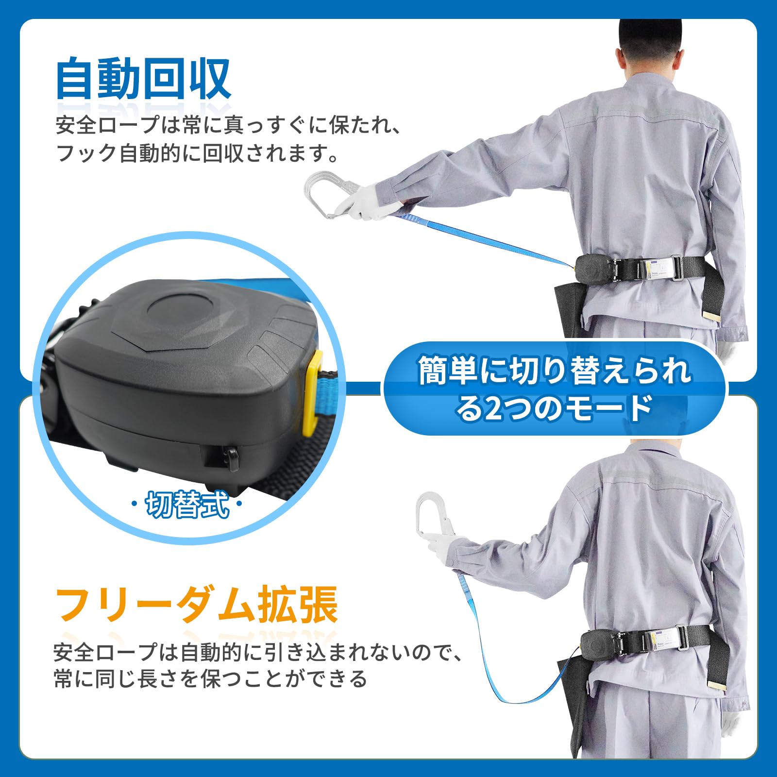 Amazon.co.jp: 安全帯 胴ベルト 新規格 胴ベルト型 墜落制止用器具