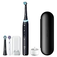 Vista 11 de Oral-B iO Deep Clean + Whiten - Cepillo de dientes eléctrico recargable con sensor de presión visible, temporizador de 2 minutos, 5 ajustes