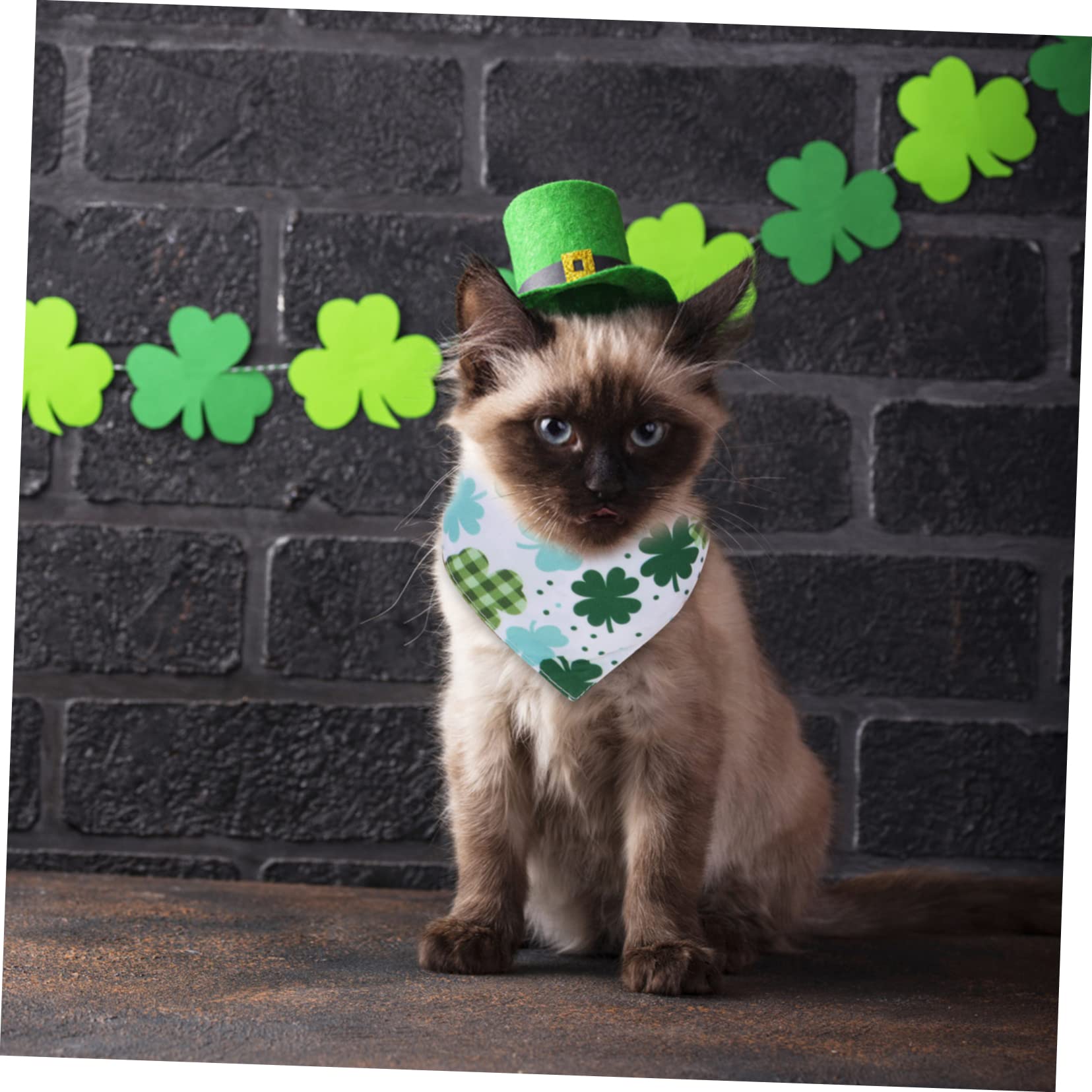 BESPORTBLE 12piezas Bufanda Creativa para Mascotas Bandana Ligera y Duradera para Perros y Gatos Accesorio para Fiestas Bodas y Uso Diario Diseño Divertido y Moderno para Fotografía y