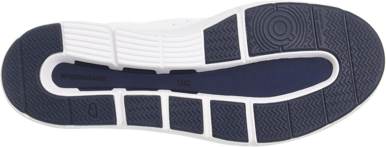 On Men's The Roger Advantage Sneakers, White/Midnight, 13 Medium US - Image 2