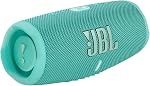 JBL Charge 5 Portable Bluetooth Speaker with Deep Bass, IP67 Waterproof and Dustproof, Up To 20 Hours of Playtime, Built-in Powerbank - Black