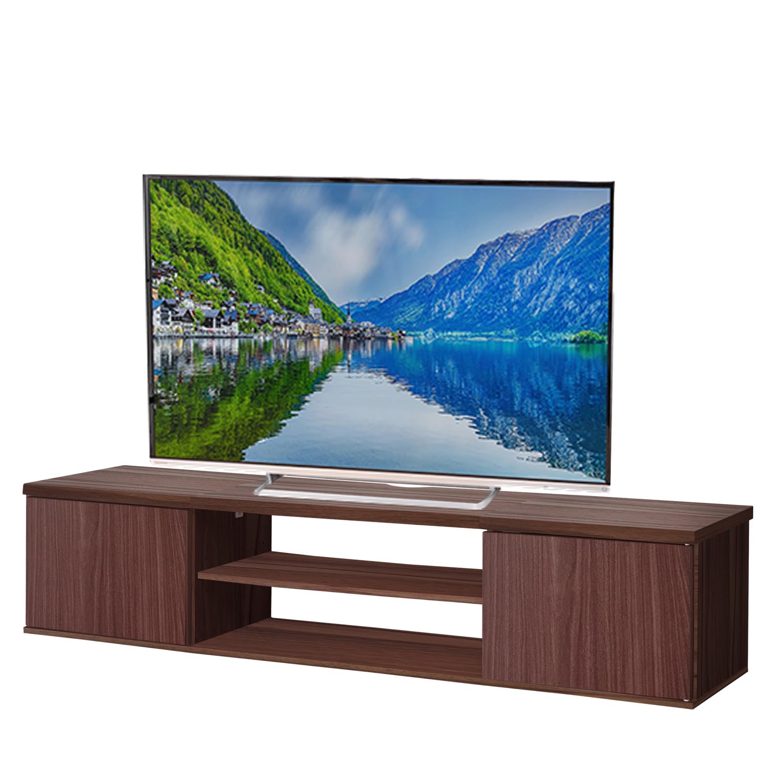 Amazon｜ottostyle.jp テレビ台 ローボード 扉付き ロータイプ