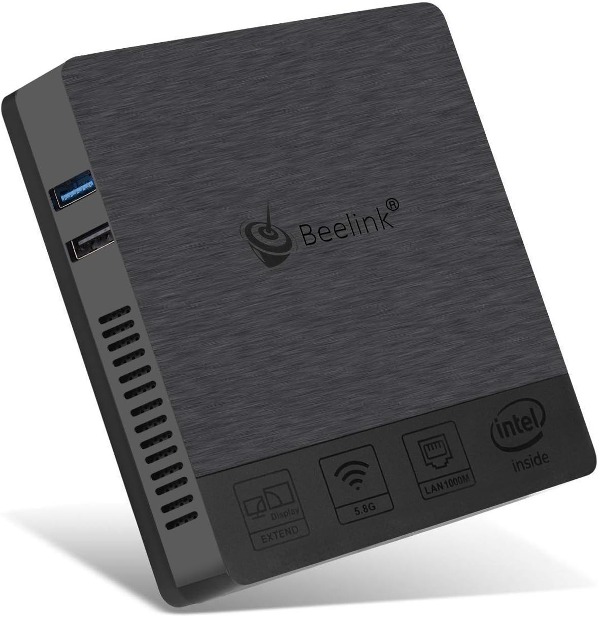 BT3 PRO Mini PC, Mini Computer (Intel Atom x5-Z8350 Processor, Intel HD Graphics 400, Support Windows10 OS, 4GB/64GB,1000Mbps LAN, Bluetooth 4.0, Dual Band WiFi, VGA (z8350 BT3 PRO)