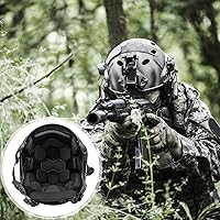 Vista 8 de Almohadillas tácticas para casco de Airsoft, almohadilla protectora de espuma viscoelástica interna de espuma de memoria, almohadilla de protección