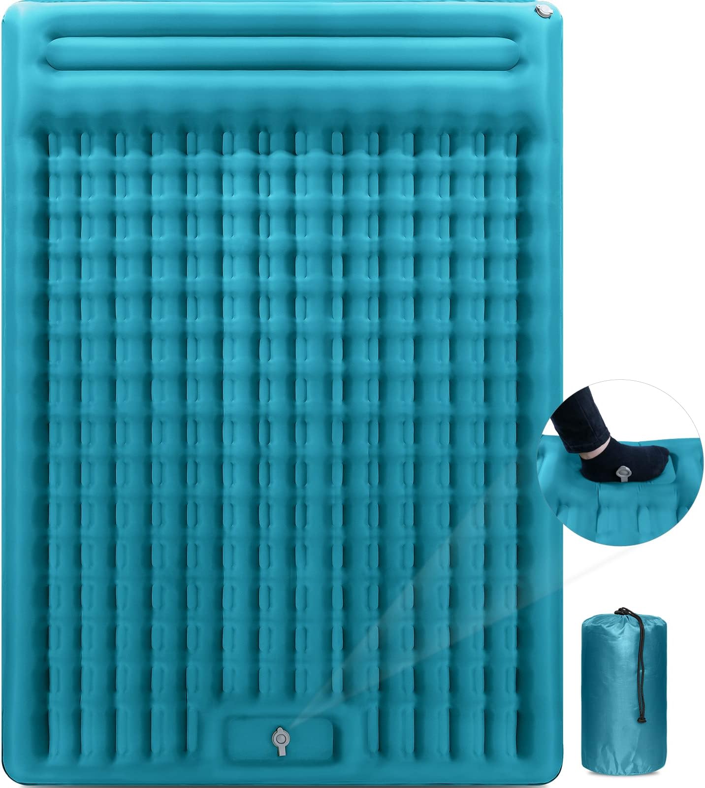 Safariesta Double Sleeping Pad Extra Big 78”x54” Camping